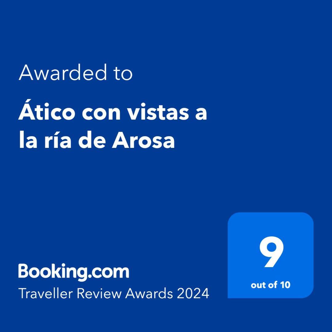 דירות Rianjo Atico Con Vistas A La Ria De Arosa מראה חיצוני תמונה