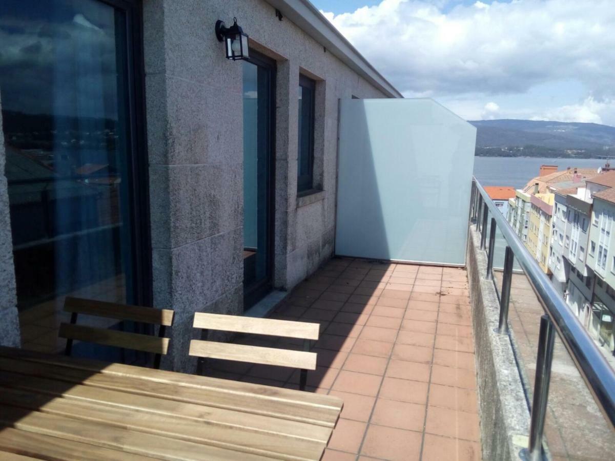 דירות Rianjo Atico Con Vistas A La Ria De Arosa מראה חיצוני תמונה